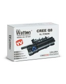 CREE Q8- XPG 8+1 LED  ŞARJLI EL FENERİ WATTON WT-623